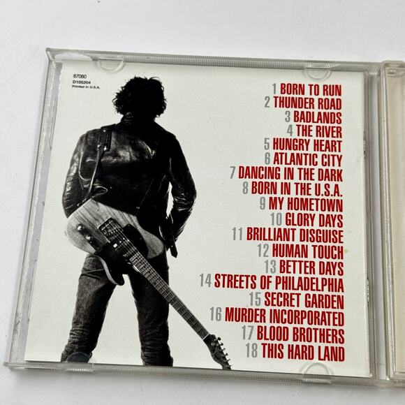 BRUCE SPRINGSTEEN Greatest Hits 1995 CD Columbia Records CCK67060 - Picture 3 of 5